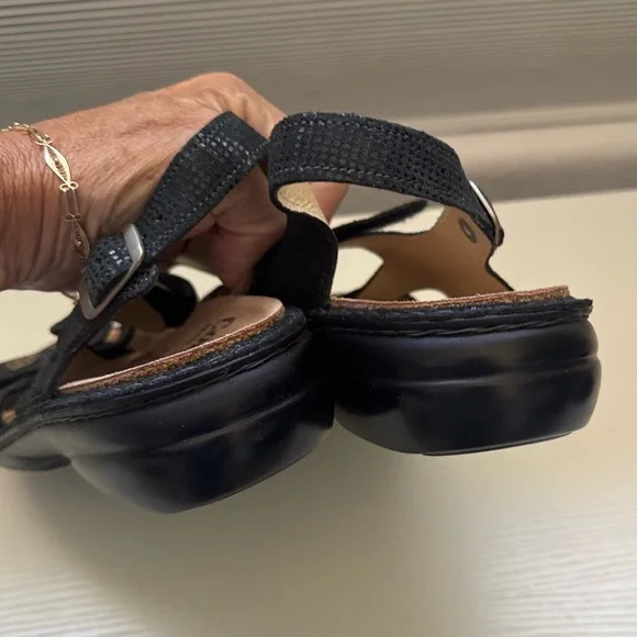 Finn Comfort Gomera Black Women Sandals 40 - Picture 5 of 11
